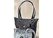 Studio Imports Large Black Quilted Tote BLACK