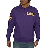 Mens NCAA LSU Tigers Athletic Warm Pullover / Sweatshirt Jacket - Purple (Size: M)