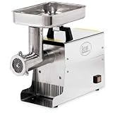 LEM #12 3 4 HP Stainless Steel Heavy Duty Electric Meat Grinder with Sausage Kit by 