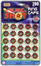 8 Shot Caps - 25 rings per card [Toy]