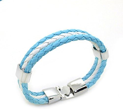 Fifa PU Leather Braided Soccer Fans Wristbands Argentina