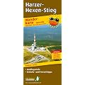 Wanderkarte Harzer-Hexen-Stieg: Mit Ausflugszielen, Einkehr- & Freizeittipps, reissfest, wetterfest, abwischbar, GPS-genau, Leporello-Falzung, 1 : ... GPS-genau. Reissfest, wetterfest, abwischbar
