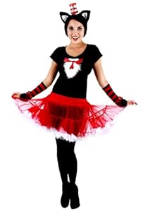 Cat in the Hat Tutu Costume - Large/X-Large - Dress Size 14-16