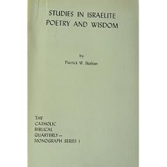 Studies in Israelite Poetry and Wisdom