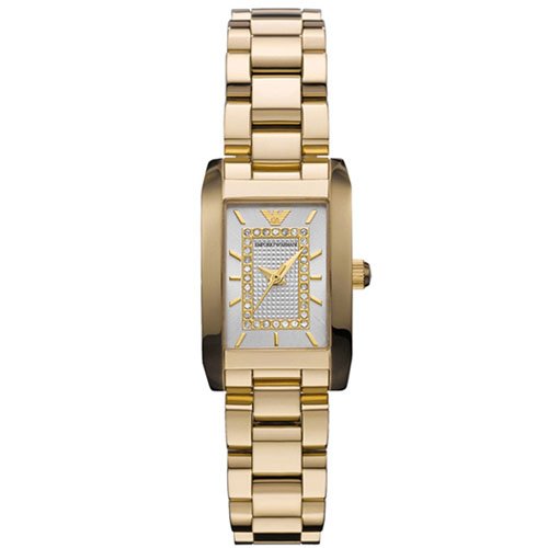 Emporio Armani Ladies Gold PVD Stainless Steel Watch