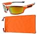 VertX Polarized Neon Sunglasses Sport Cycling Running Outdoor & Microfiber Pouch