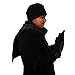 Men's Winter Fleece Hat Scarf Gloves Set Navy