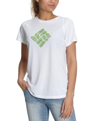 Columbia Damen Funktionsbluse Silver Ridge Print Short Sleeve Top, White, XL, EL6525_100 Preisvergleich