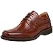 ECCO Men's Seattle Apron Toe Tie Oxford,Cognac,39 EU (US Men's 5-5.5 M)
