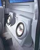 MTX ThunderForm Subwoofer Enclosure (CHARCOAL) for FORD F-150 Regular Cab Pickup 1997-2003 Unloaded, for 2-10