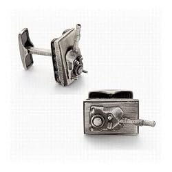 Gunmetal Tank Cufflinks