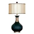 Faux Marble Table Lamp Marble - Green (24")