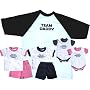 TEAM DADDY and I'M ON DADDY'S TEAM Matching Daddy & Baby t-shirt Set - A Great New Father & Baby Gift!