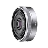 Sony SEL-16F28 F 2,8 16mm E-Mount Objektiv silbervon "Sony"