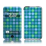 Dots Blue Design Apple iPod Touch 2G (2nd Gen) / 3G (3rd Gen) Protector Skin Decal Sticker