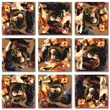 Childrens Toyshop  Toys : Retrievers Scramble Squares Puzzle 9pc