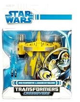 Star Wars Transformers Crossovers Jedi Starfighter to Anakin Skywalker