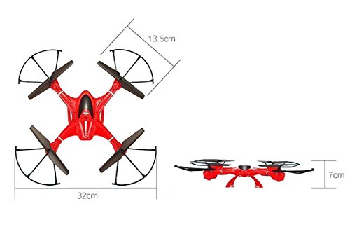 MJX X400-V2 2.4G 4ch RC Drone Quadcopter 6 Axis Gyro FPV UAV 3D Roll Auto Return Headless Helicopter (Without Camera)