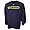 adidas Michigan Wolverines Navy Blue All Stripes Long Sleeve T-shirt