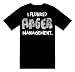 Funny T-Shirts (I Flunked Anger Management) Humorous Slogans Comical Sayings Shirt; G...