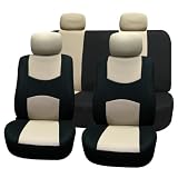 Univerisal Car Seat Cover Full Set Fb050 Beige/black 114