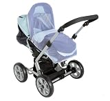 Reinwald 000054 - Mueckennetz fuer Kinderwagen, weiss + schwarz