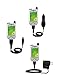 Deluxe Kit for the Audiovox 5050 PPC includes a USB cable with Car and Wall Charger - Gomadic Brand w/ TipExchange Technology