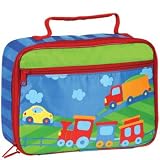 Stephen Joseph - boys lunch box lunch boxes -CHOO CHOO TRAINS - Can be personalized! We offer matching backpacks for boy's!