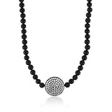 best silver cross necklace Mary Louise Black Matted
