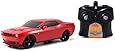 Jada Toys 2015 Dodge Challenger Hellcat BTM Radio Control Vehicle, 7.5"