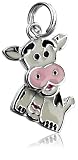Sterling Silver Cow Charm
