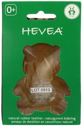 Hevea Natural Rubber Panda Teether by Rockferry Ltd