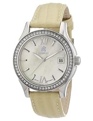 Carucci Watches Womens Automatic Watch CA2188YL with Leather Strap