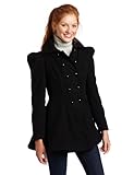 IMAGE OF XOXO Juniors Princess Hem Coat, Black, Small