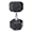 Cap Barbell Rubber Coated Hex Dumbbell with Contoured Chrome Handle (95-Pound)