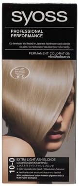 Beauty Set : 2 Units of Syoss Hair Color Extra Light Ash Blonde No.10.0 115ml. [Free Facial Hair Epicare Spring A1Remover]