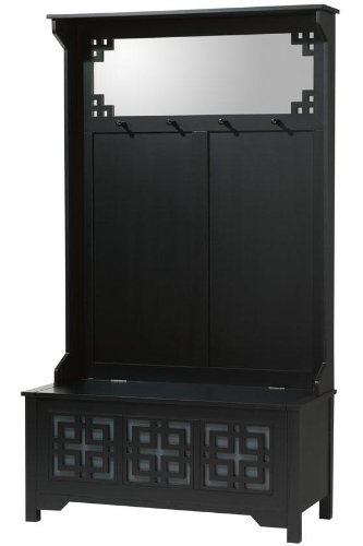 Knot Hall Tree Storage Bench, 70H X40.5W X18
