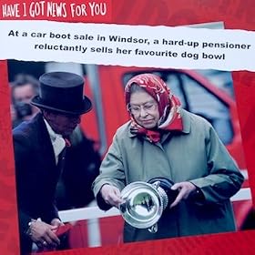 HIGNFY - Have I Got News - Queen Elizabeth and Dog Bowl Card