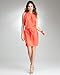 Open Back Shine Dress - HOT CORAL (S)