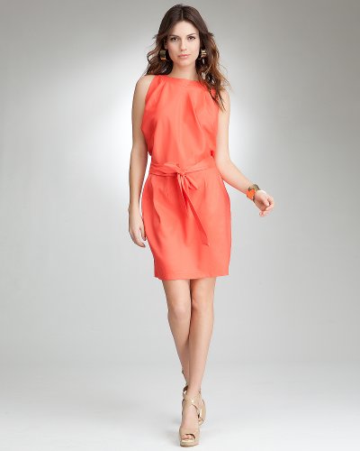 bebe Open Back Shine Dress
