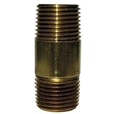 Buy 10 each: Anderson Copper & Brass Brass Nipple (AB113RB-B4) by Anderson Fittings