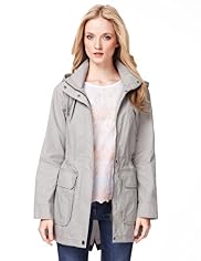 Indigo Collection Pure Cotton Hooded Parka