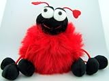 5" Valentines Day Heart Toy Teddy Bear Red Plush Lady Bug