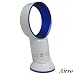 Airso Super Quality 10-inch Bladeless Table Cooling Pedestal Oscillating Fan BLUE