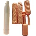 INDISCOUNT � Coffret 5 Accessoires Latex 4 Manchons adaptables sur Vibromasseur