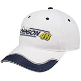 Jimmie Johnson White Comeback Adjustable Hat
