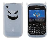 Soft Devil Case for BlackBerry Curve 8520 / 8530 / 9300 - Clear