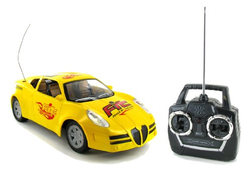 41oPjfDDKlL 1:16 World Champion Sprint Racing Lightning Bolt Electric RTR RC Remote Control Car (Color May Vary)