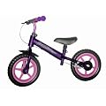 FUN RIDER Lauflernrad Laufrad Kinderlaufrad aus Stahl mit Bremse lila