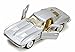 1963 Chevy Corvette Stingray 1:36 Scale (Silver)